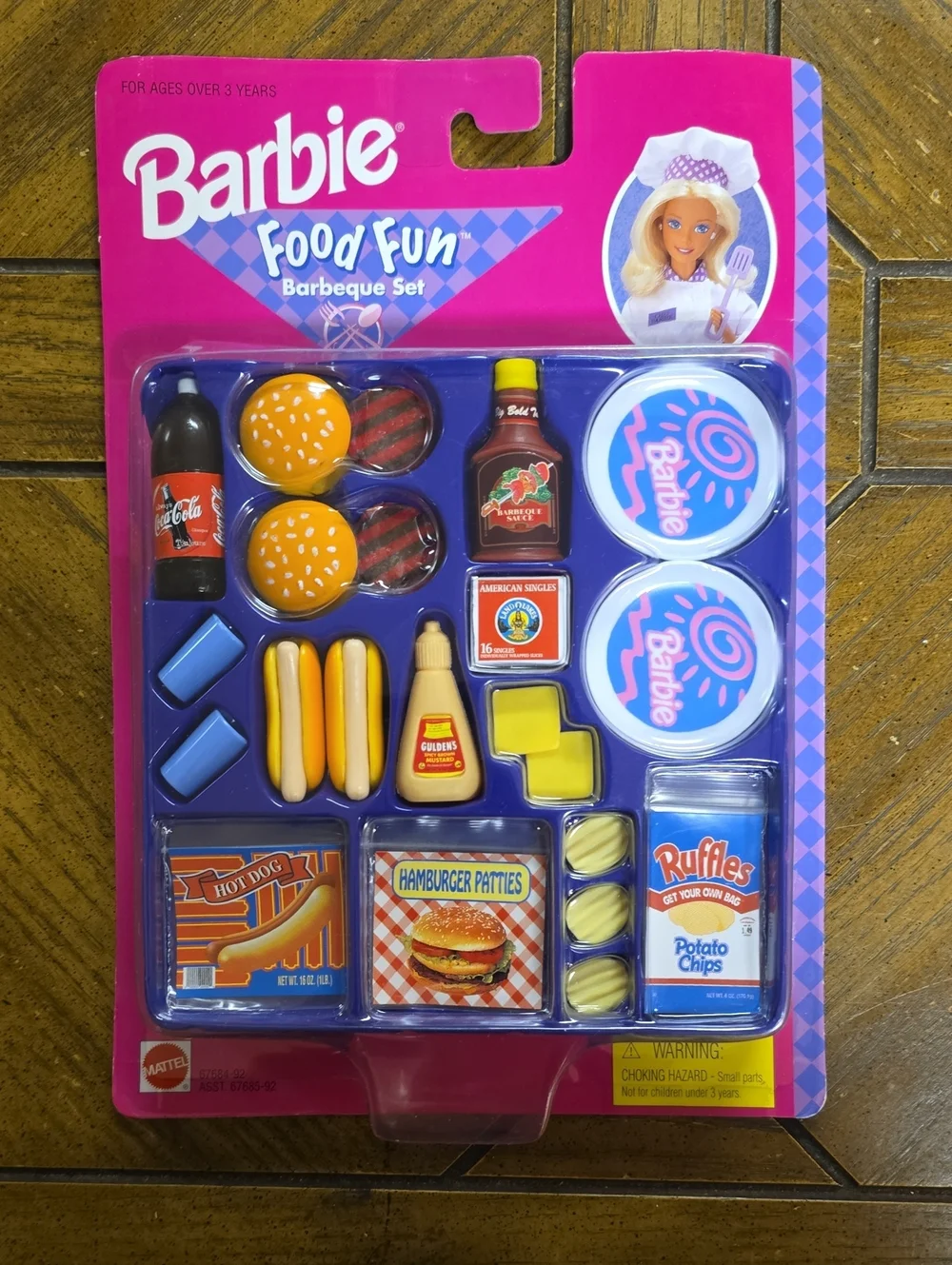 Barbie Food Fun Barbeque Play Set 1998